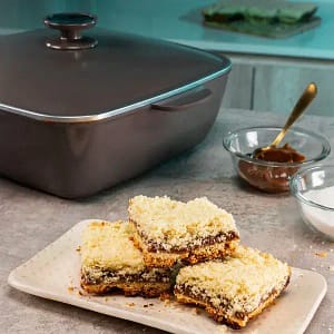 Cacerola Cuadrada 29cm Cerámica Terra