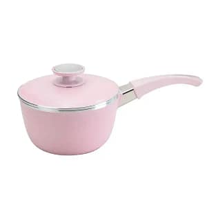 Cacerola con mango 18cm Rosa