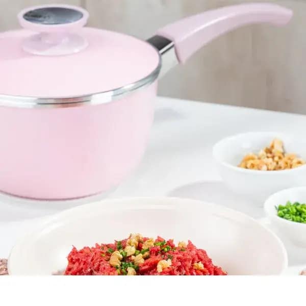 cacerola essen rosa 18cm