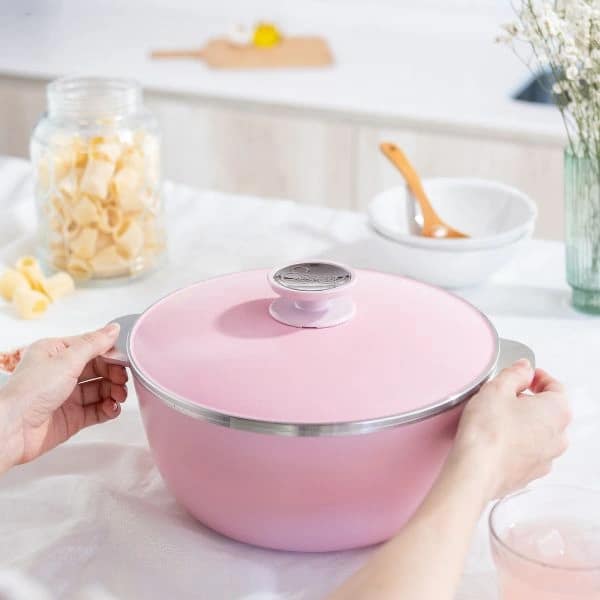 cacerola 24cm línea rosa neuquén