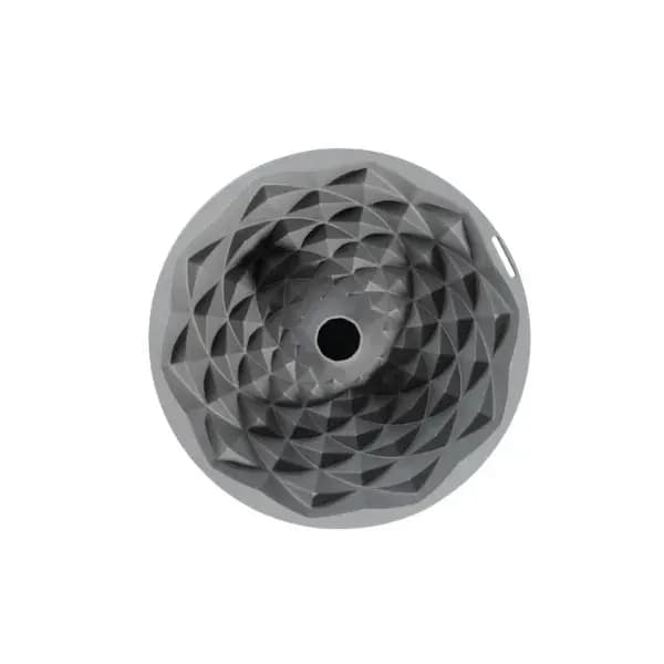 Savarín Fantasy Essen 24 cm con diseño geométrico y orificio central, disponible con envío a Neuquén y Patagonia